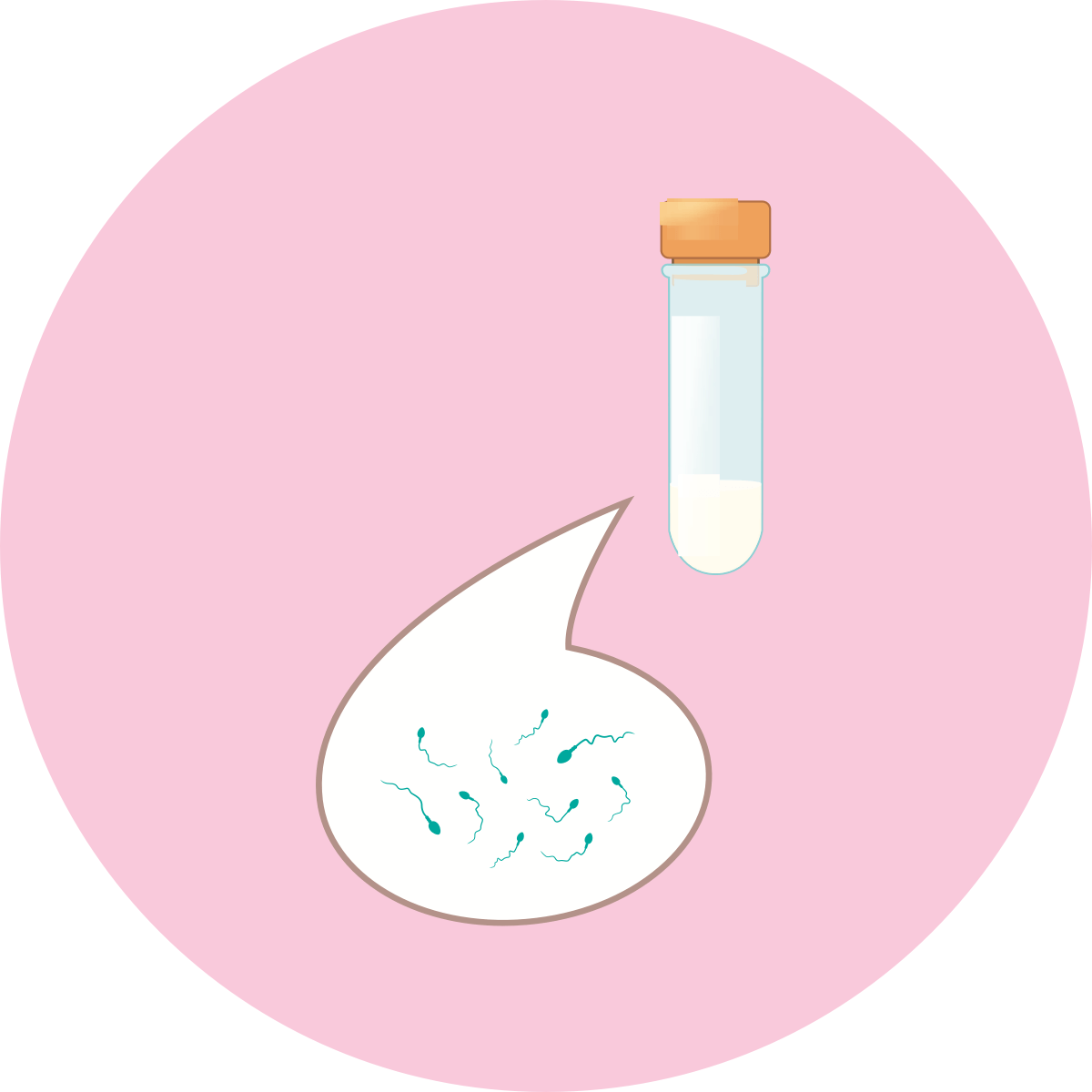 IVF process Semen Sample