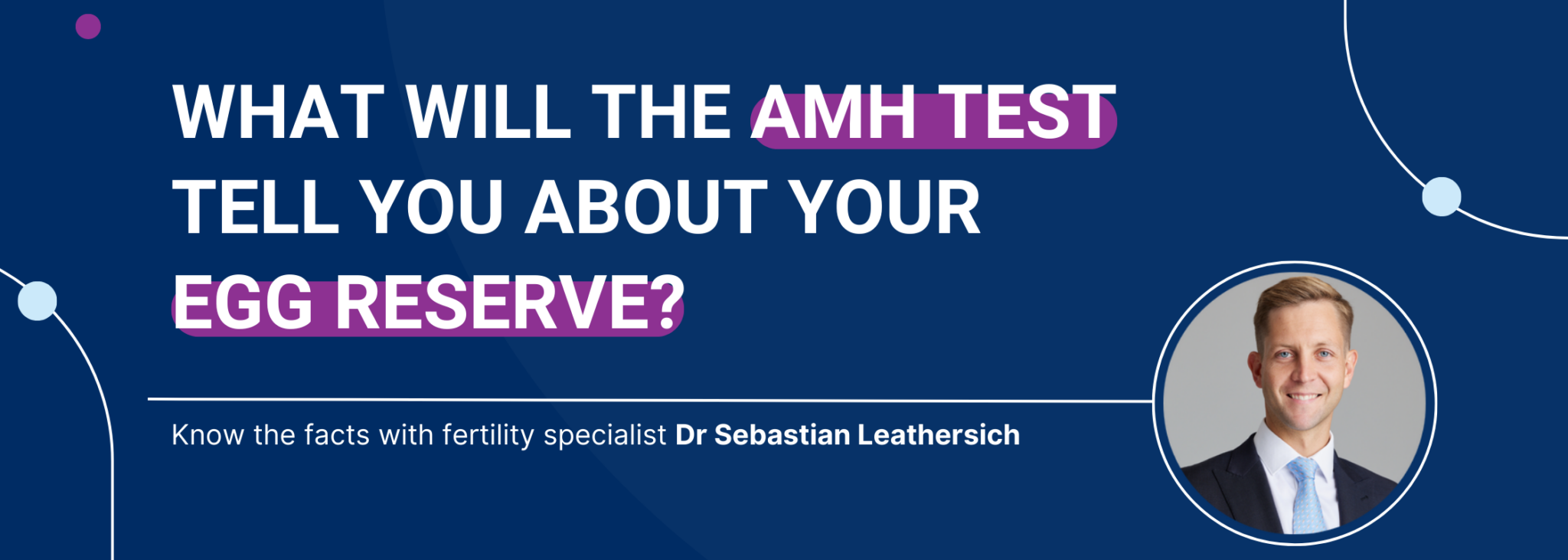 Anti-Mullerian Hormone (AMH) Test and Ovarian Reserve. - Fertility ...